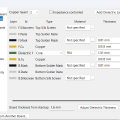 My Kicad Board Setup Settings