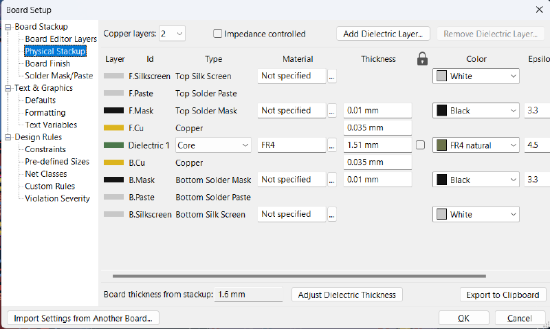 Featured image of post My Kicad Board Setup Settings